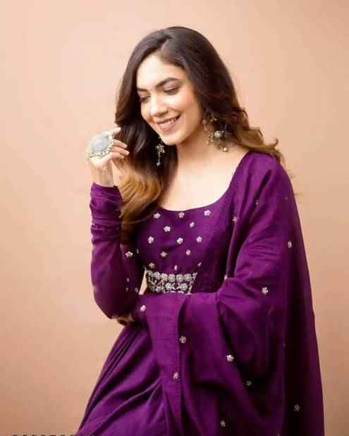 Georgette Anarkali Gown - Ethniks