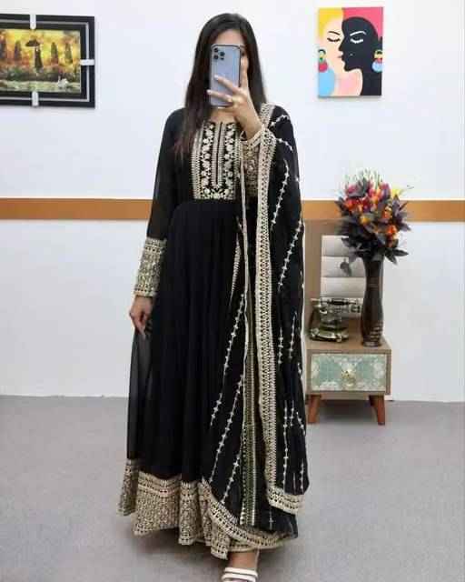 Stylish Georgette Anarkali Gown