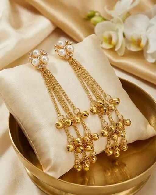 Studded Kashmiri Jhumka - Ethniks